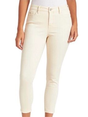 Nine West Gramercy Skinny Ankle Jeans - White, Size 10
